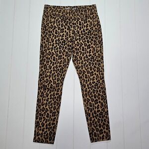 Levi's Signature Women's Pull-On Skinny Pants Leopard Print Size 6M